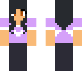 aphmau heart ringer shirt purple