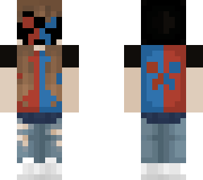 beauplayzxd skin (t-shirt + mask on)