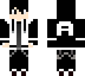 black and white jacket