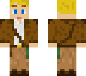 blonde indiana jones explorer