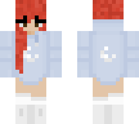 blue hoodie skin with no pants