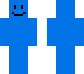 blue smile