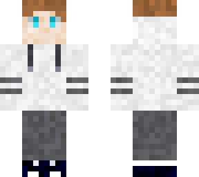 boy,white hoodie, brown hair