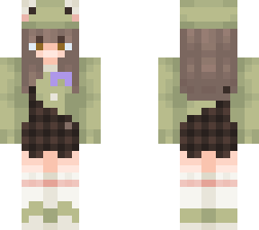 cancer ribbon froggie girl