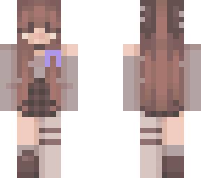 cute skin with lavender ribbon