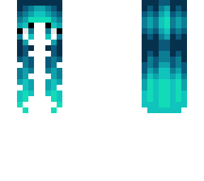 female hb - teal fade