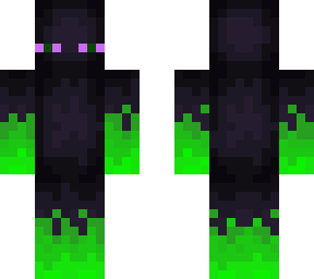 green fire enderman