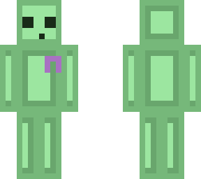 green slime purple ribbon