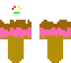 ice cream skin spinkle face :)