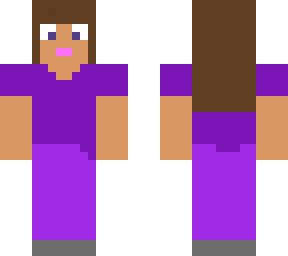 if steave was a girl that likes purple