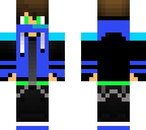 improved blue gamer boy