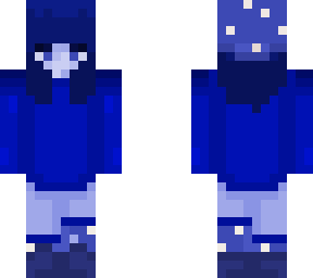 indigo mushroom girl (rainbow shroom collection)