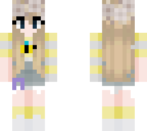 main skin + lavender ribbon