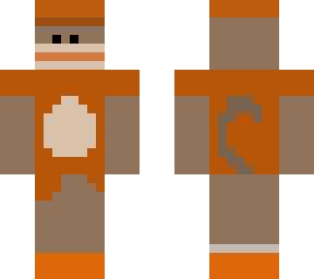 monke wearing clothes