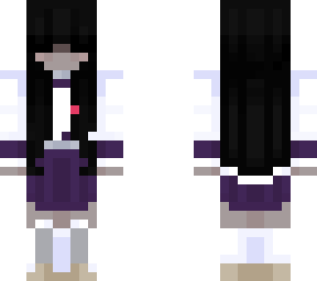 my skin but with a demon slayer twist <3