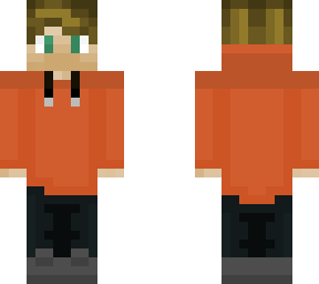 orange sweater