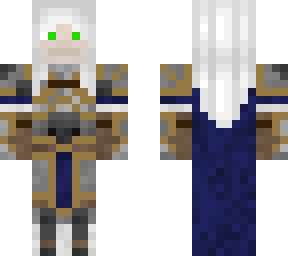 prince arthas (lich king without helmet)