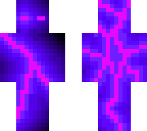 purple and lighting god