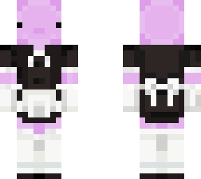 purple axolotl maid <3