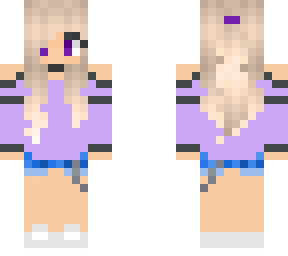 purple girl