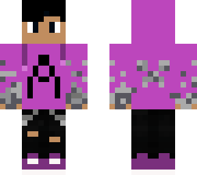 purple hoodie boy