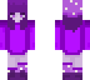 purple mushroom girl (rainbow shroom collection)