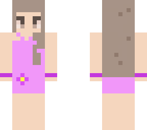 purple swimsuit