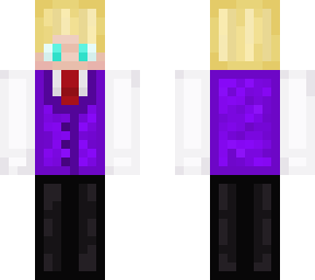 purple vest kid