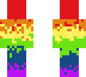 rainbow drip