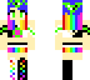 rainbow girl