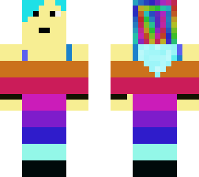 rainbow girl