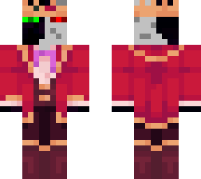 ranboo red rabbits alt version with lavender ribbon
