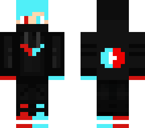 red and blue