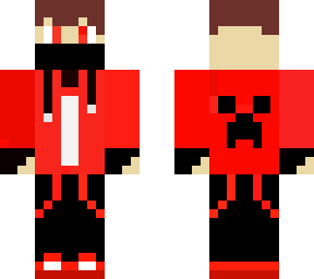 red young boy