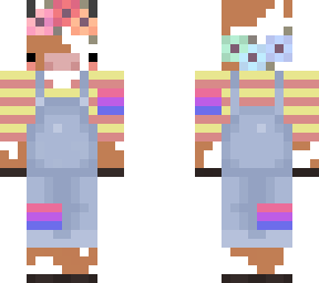 sagethecow with bi flag