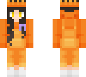 shubble orange ocelot skin- cancer ribbon!
