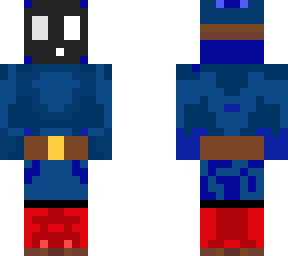 shy guy (blue and wears black mask) (pants improved)