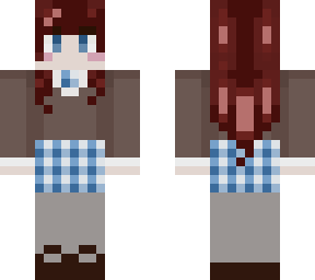 simple school girl design