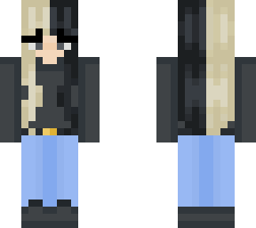 split hair girl