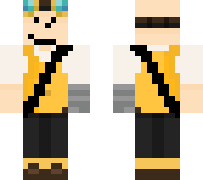 steampunk charlie brown w/ derpy face