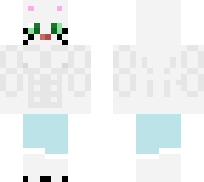 strong white cat