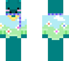 teal pig (summer sweather)