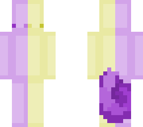 yellow and purple axolotl
