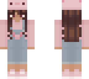 .:axolotl hat girl:. (cancer ribbon on arm)