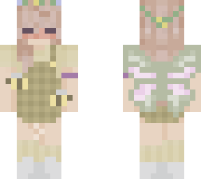 {fairy/bee girl} with cancer ribbon
