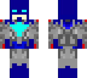 batman blue and grey (power suit)