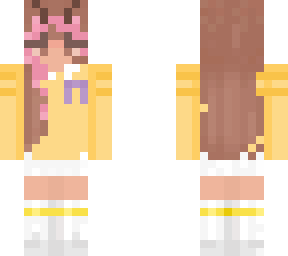bea with ribbon