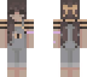 bee girl overalls cancer support arm ribbon