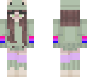 bi frog girl