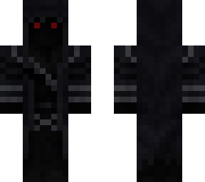 black cloak red eyes
